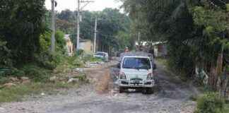Calle de Palmarejo asfaltada para paso de Luis Abinader calle-de-palmarejo-asfaltada-para-paso-de-luis-abinader