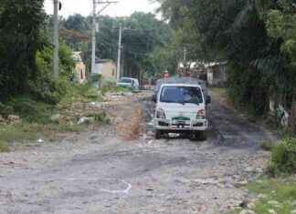 Calle de Palmarejo asfaltada para paso de Luis Abinader calle-de-palmarejo-asfaltada-para-paso-de-luis-abinader