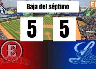 Empate emocionante: El Licey iguala el marcador 5-5 en la séptima empate-emocionante-el-licey-iguala-el-marcador-5-5-en-la-sptima