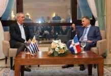 Reunión de Abinader con el presidente electo de Uruguay Orsi reunin-de-abinader-con-el-presidente-electo-de-uruguay-orsi