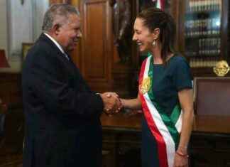Embajador Juan Bolívar Díaz presenta cartas credenciales a presidenta de México embajador-juan-bolvar-daz-presenta-cartas-credenciales-a-presidenta-de-mxico