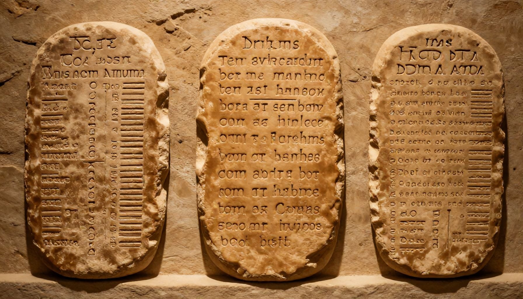 Antiguas tablas halladas en Israel