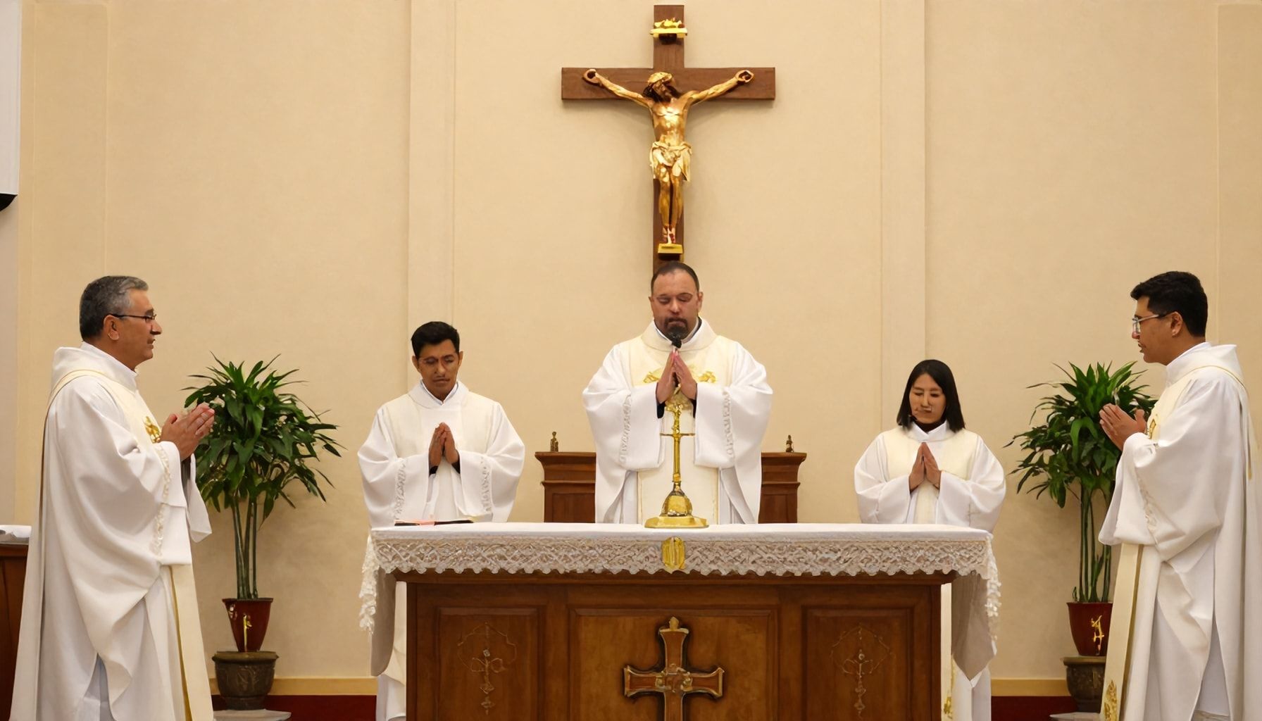 Celebración con una misa especial