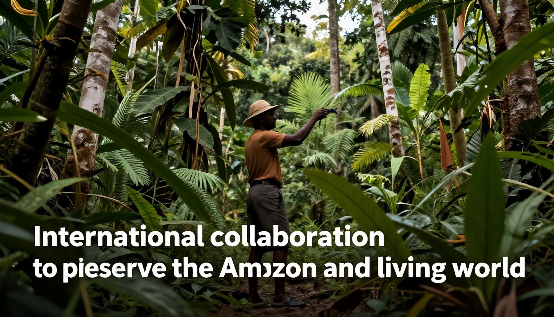 Colaboración internacional para preservar la Amazonía