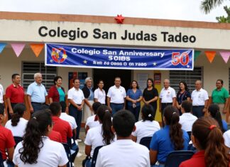 Colegio San Judas Tadeo celebra 50 años de educación en Santo Domingo