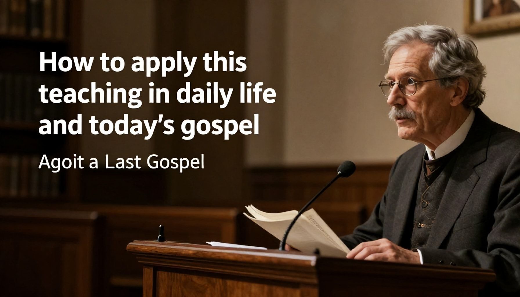 Cómo aplicar esta enseñanza en la vida diaria