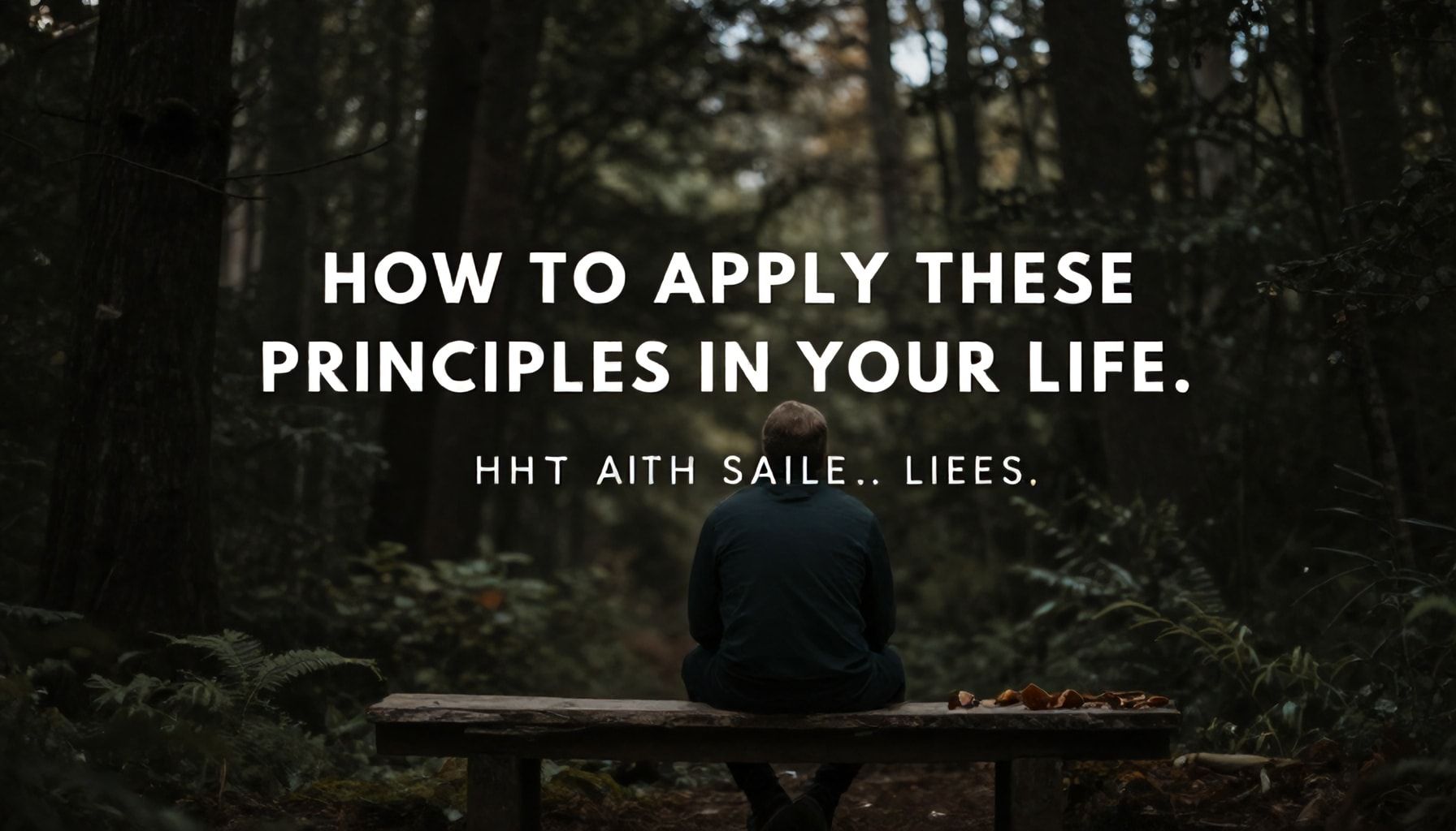 Cómo aplicar estos principios en tu vida