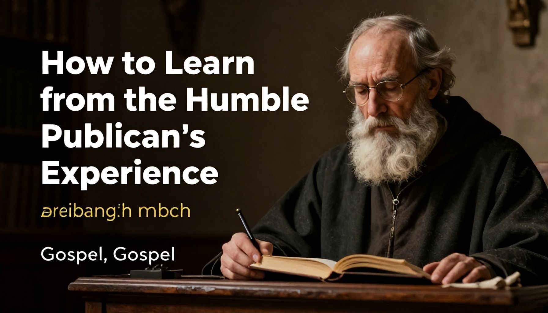 Cómo Aprender de la Experiencia del Publicano Humilde