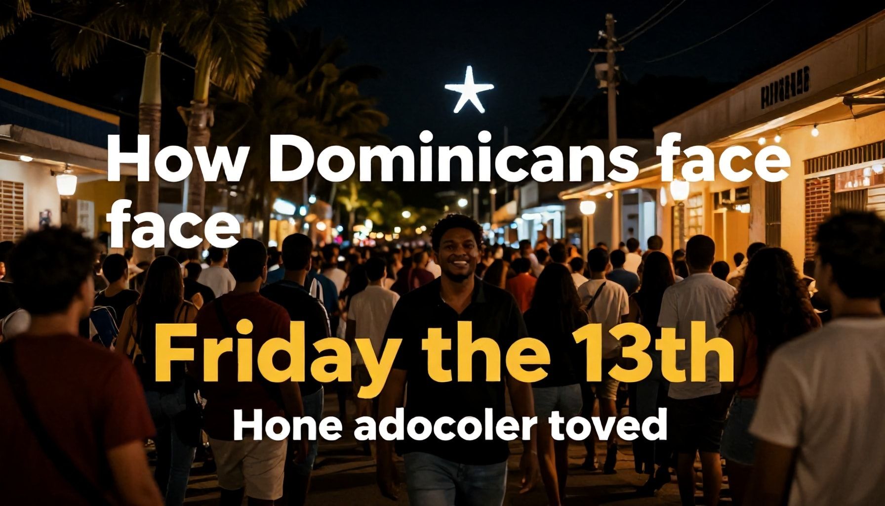 Cómo los dominicanos enfrentan el viernes 13