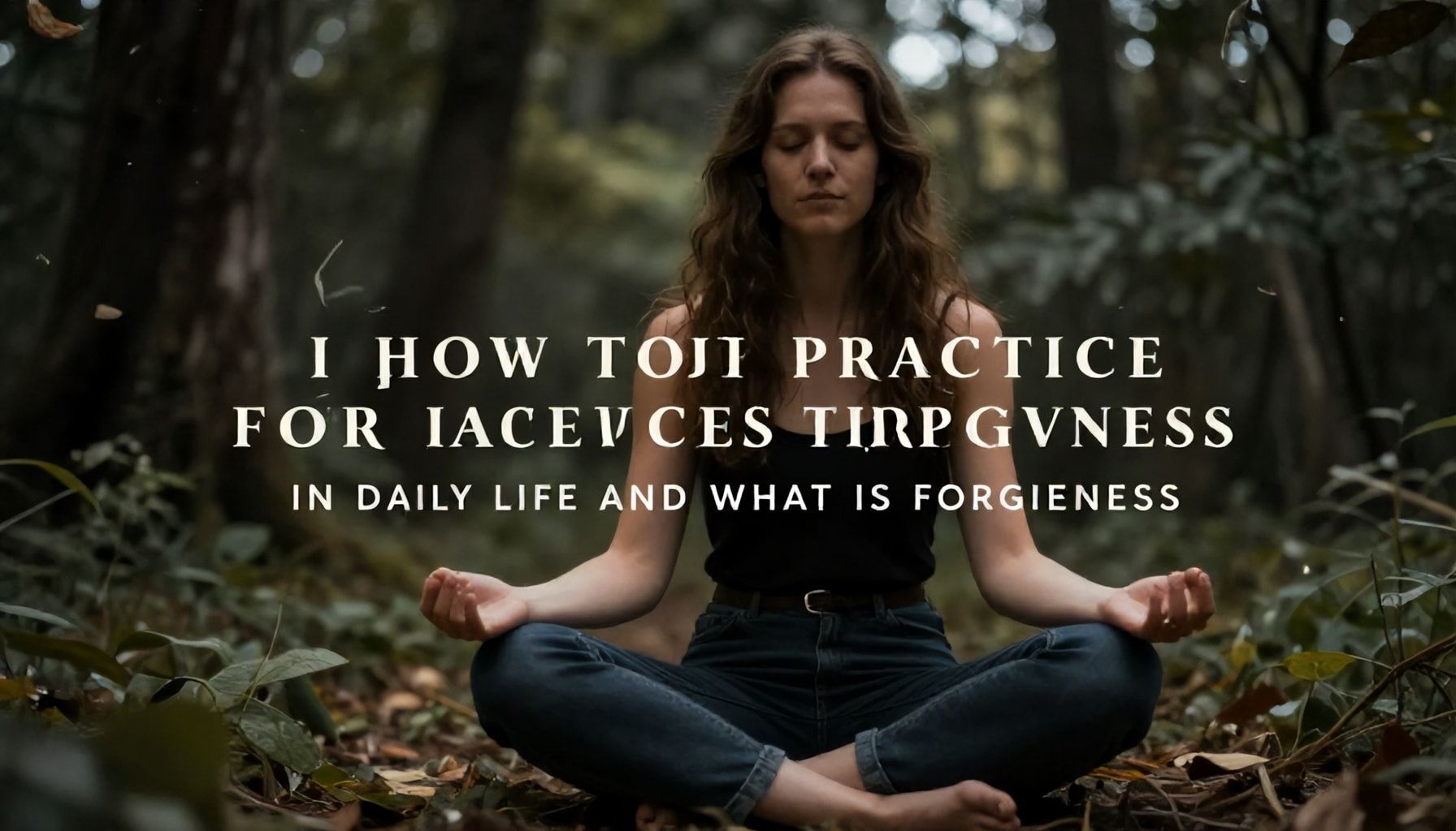 Cómo practicar el perdón en la vida diaria