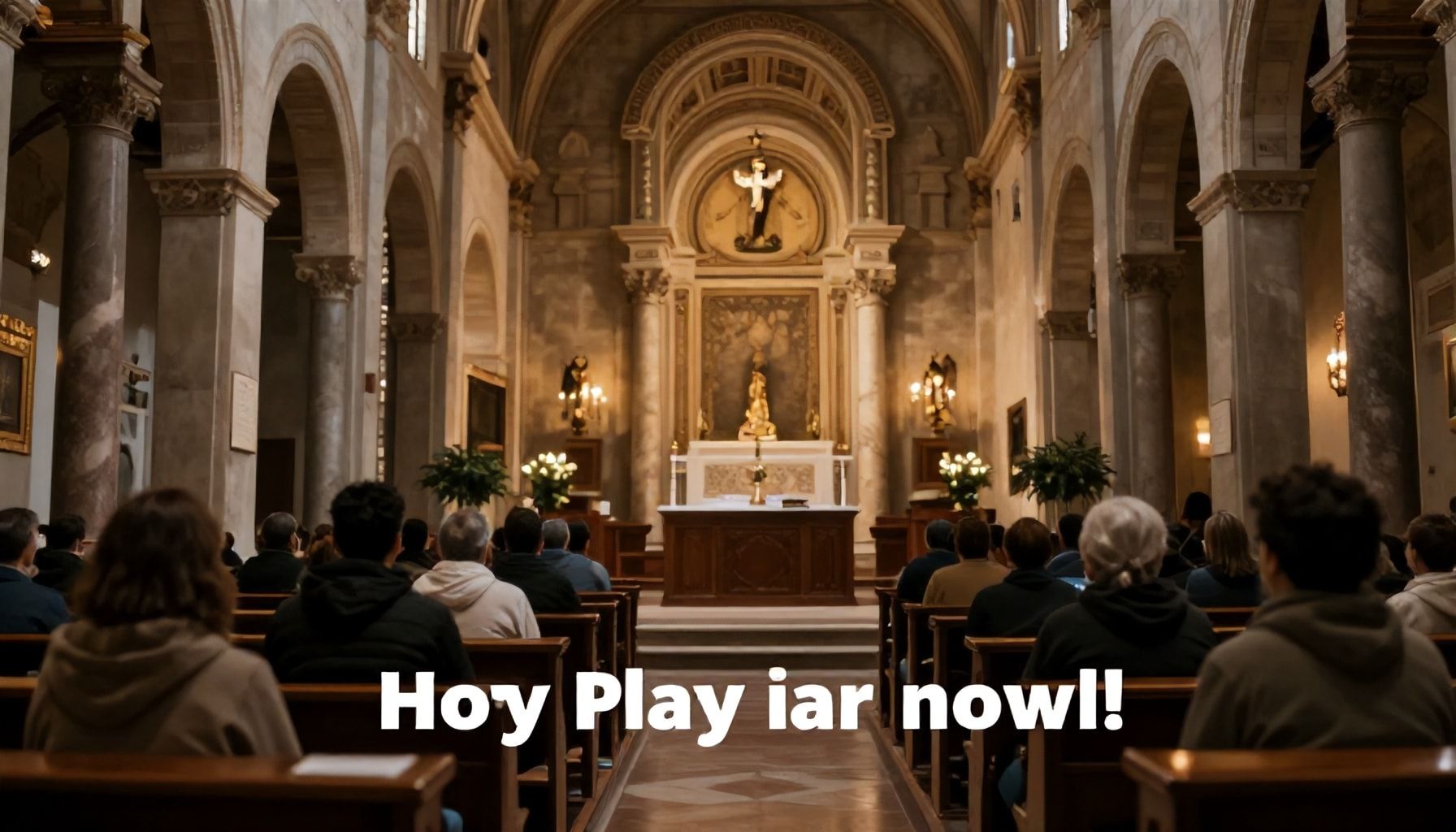 Cómo se reza ahora en Italia