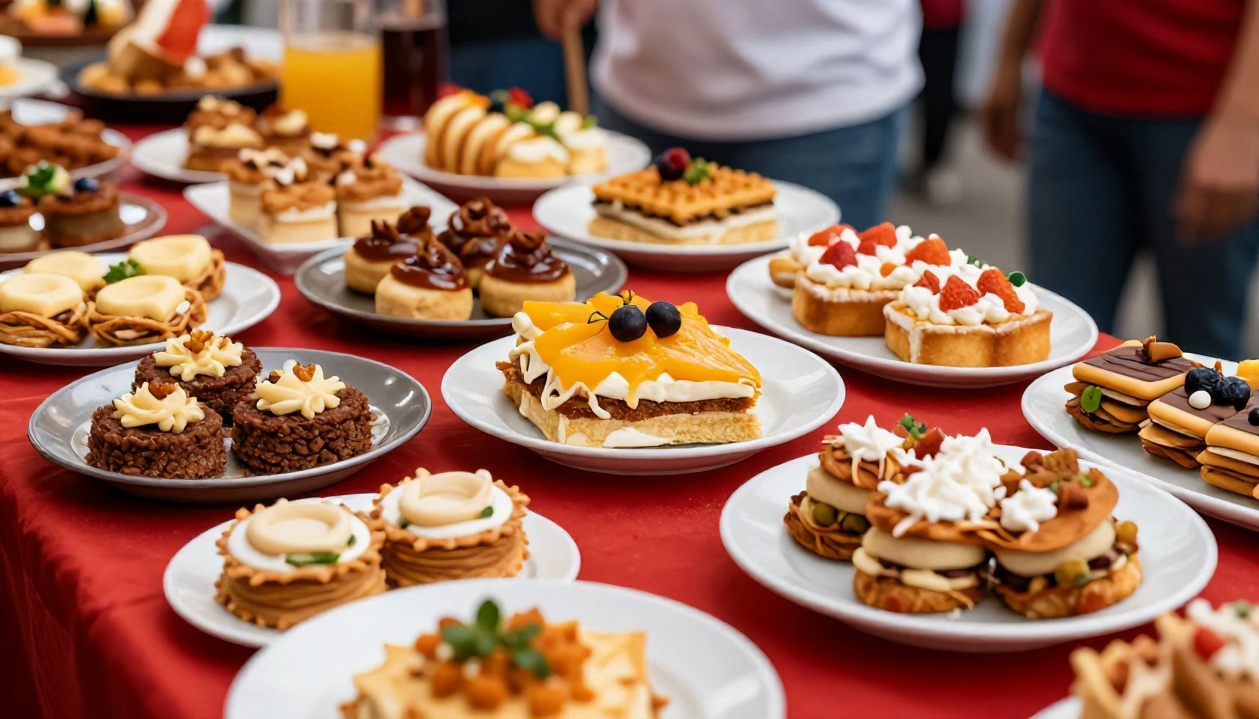 Delicias gastronómicas de la fiesta