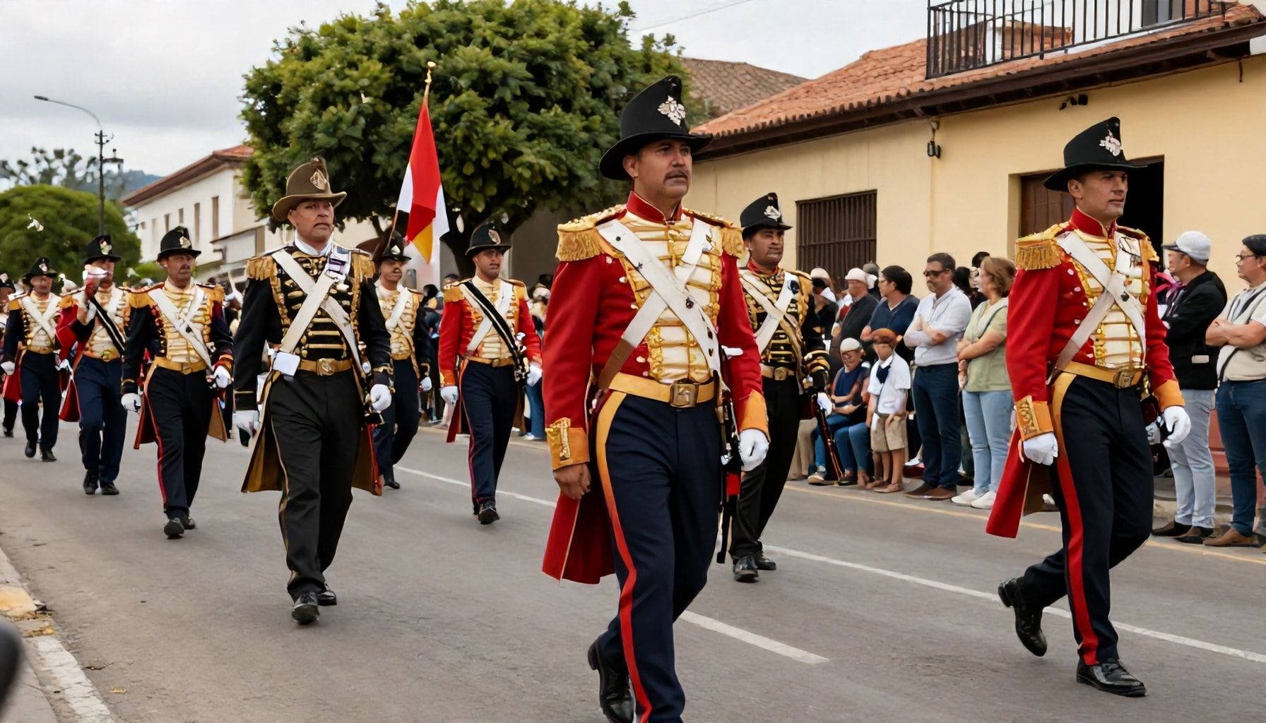 Desfiles históricos que reviven el pasado