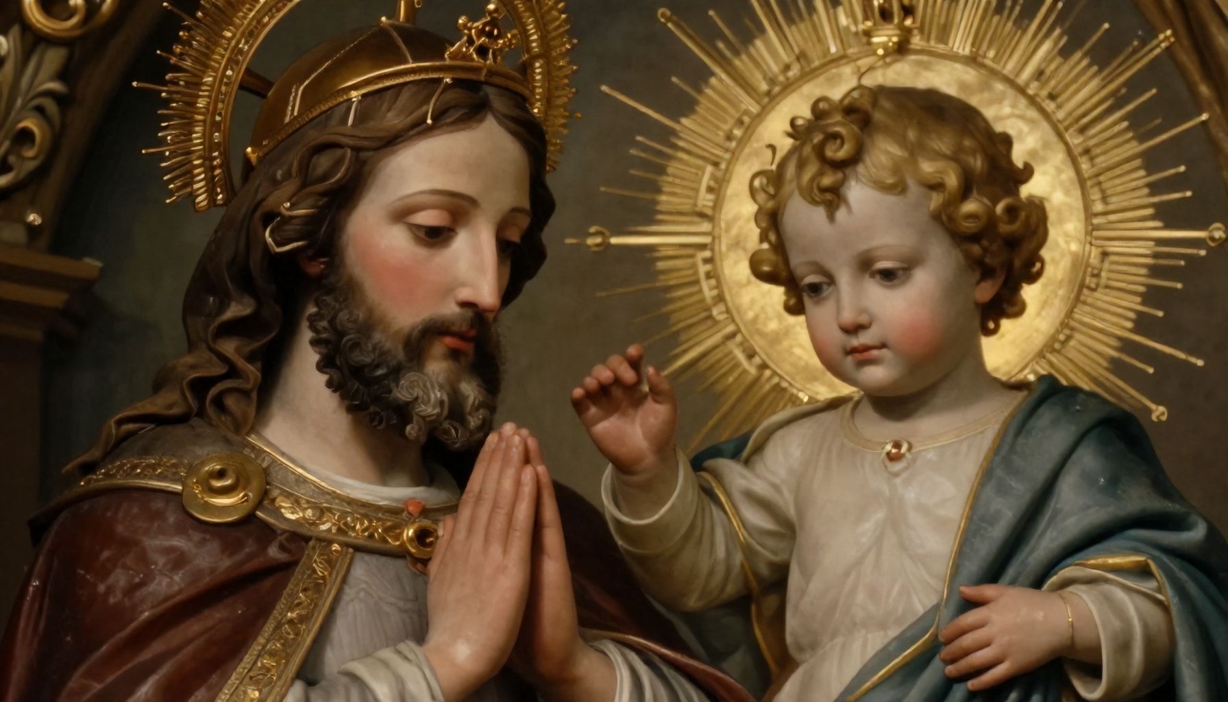 Detalles que hacen única a la figura del Divino Niño