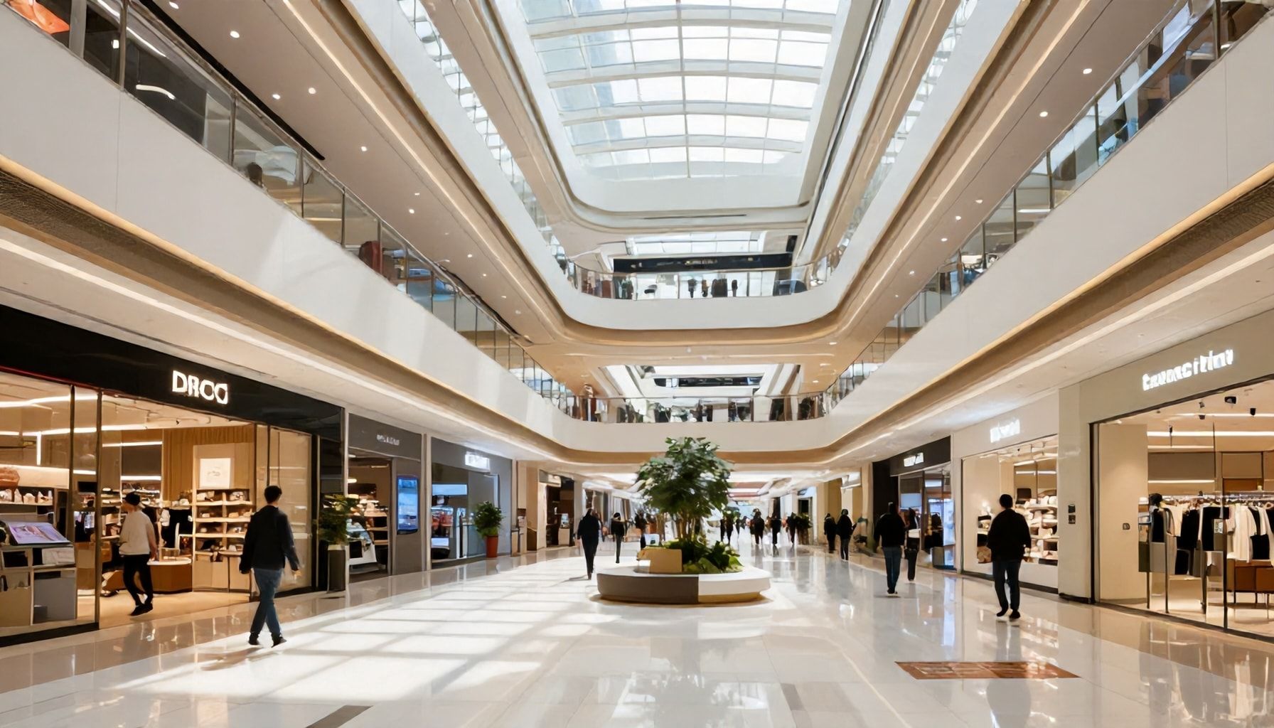 Diseño y características del primer mall