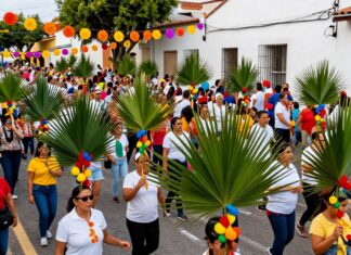Fiesta de Domingo de Ramos atrae a más de 500 personas