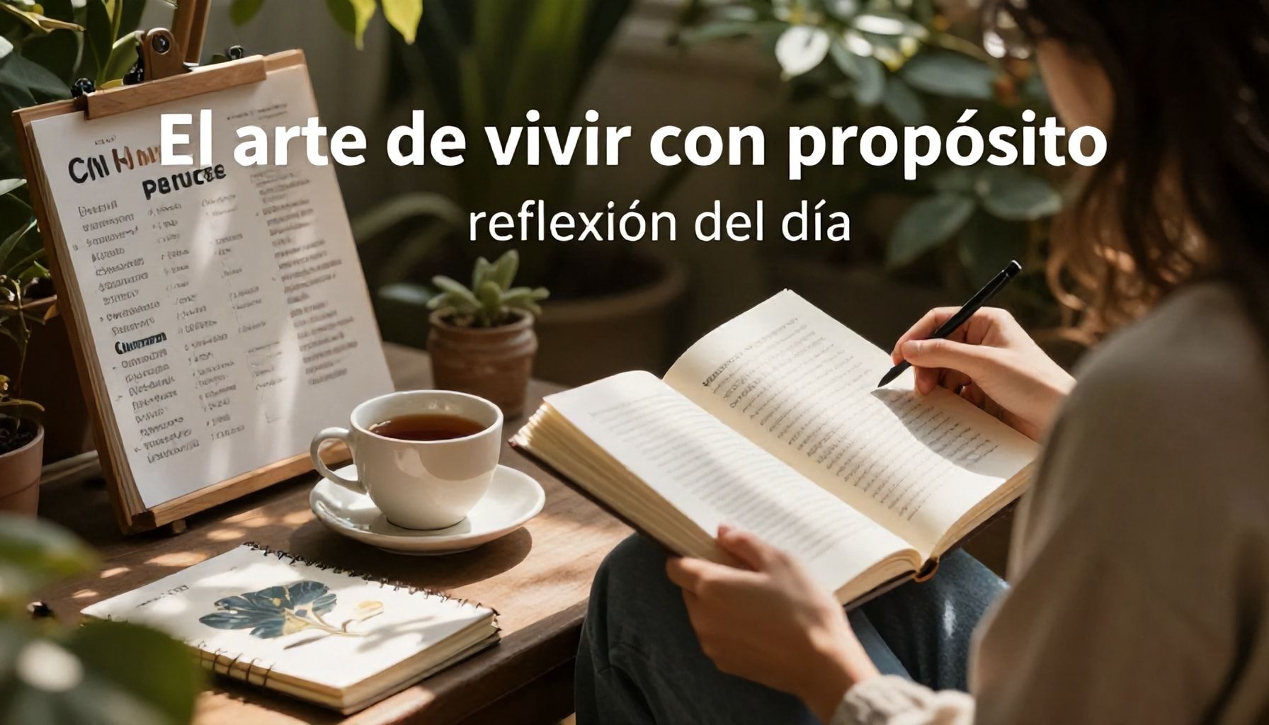 El arte de vivir con propósito