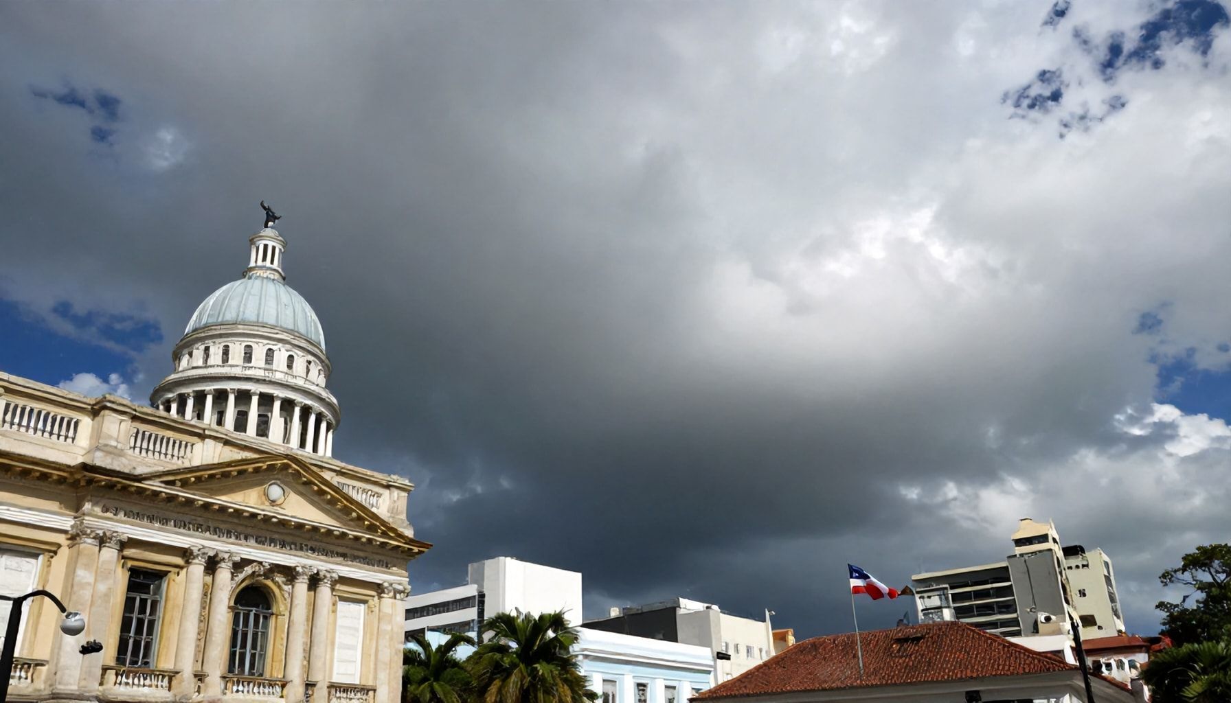El clima extremo en la capital dominicana
