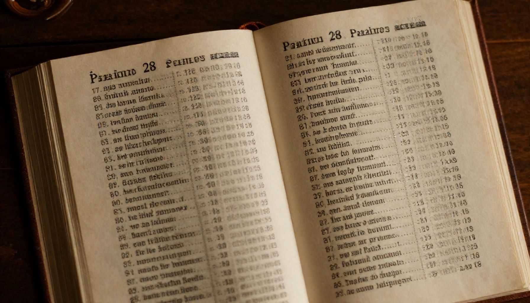 El contexto histórico del Salmo 28