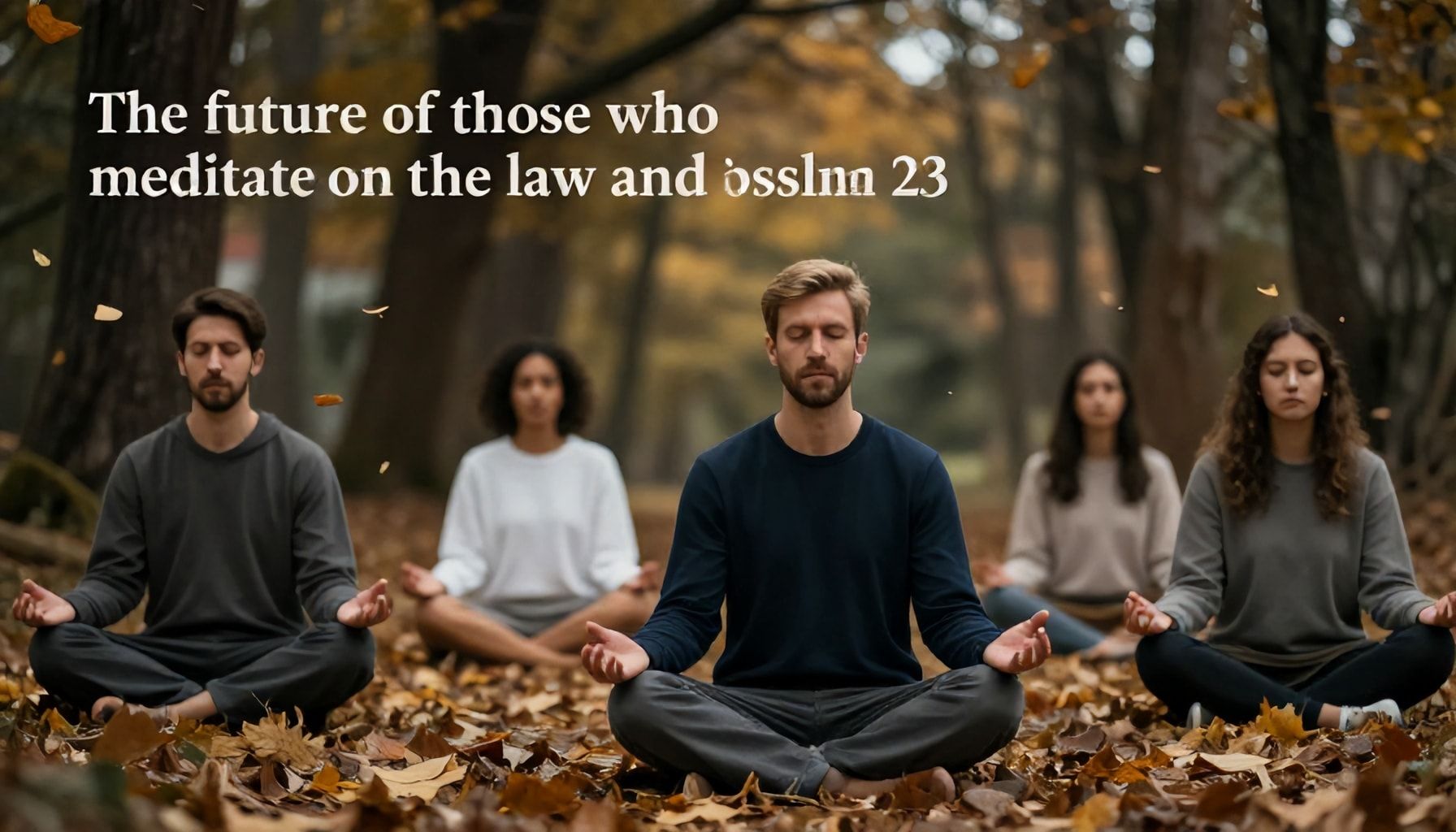 El futuro de quienes meditan en la ley