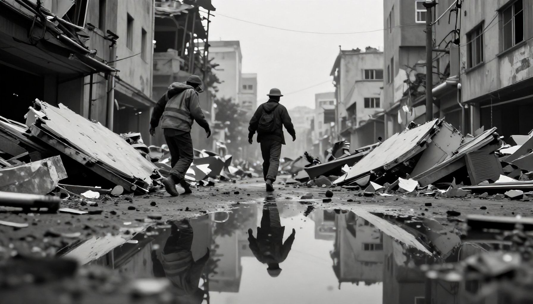 El impacto inicial del desastre