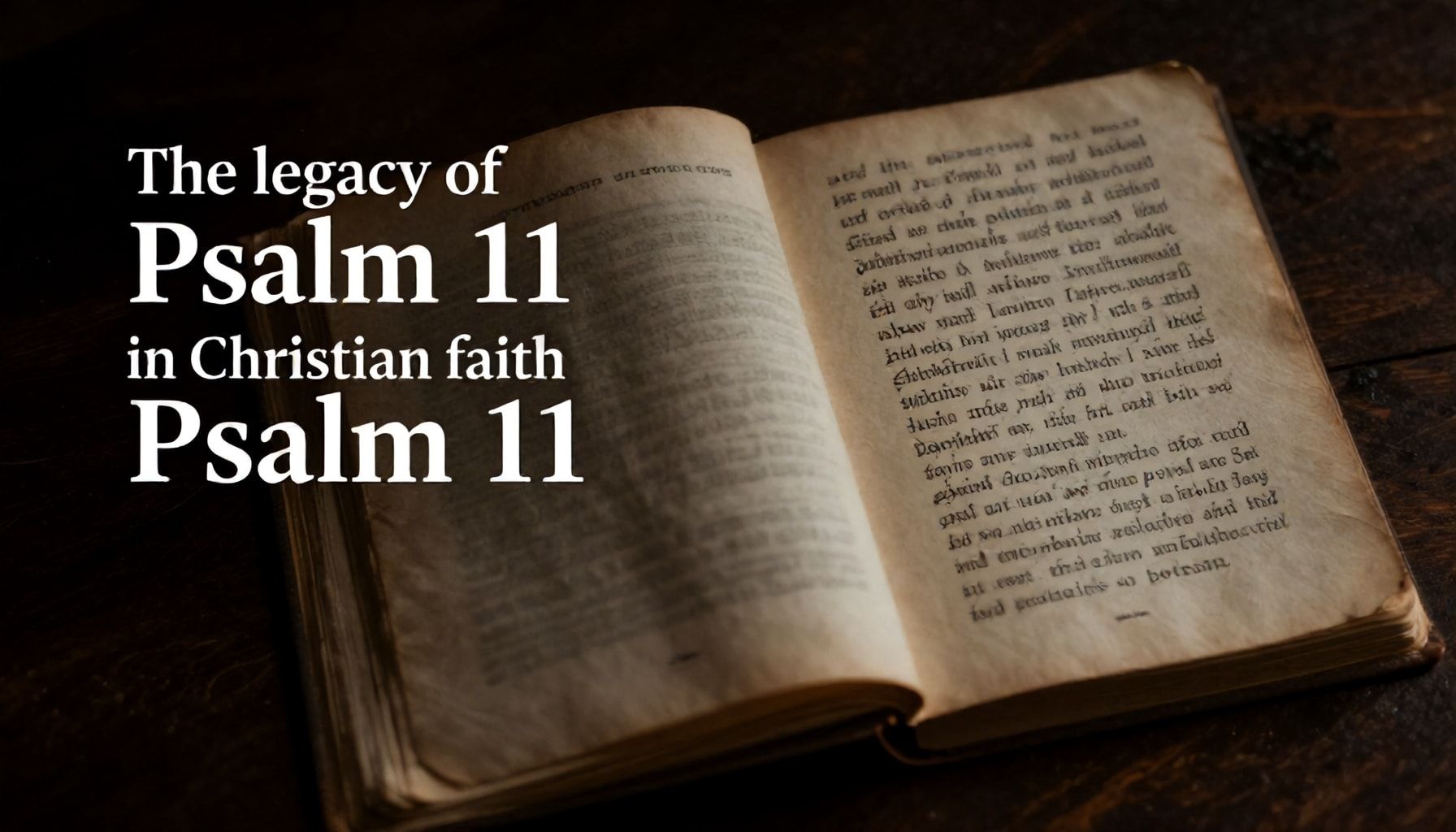 El legado del Salmo 11 en la fe cristiana