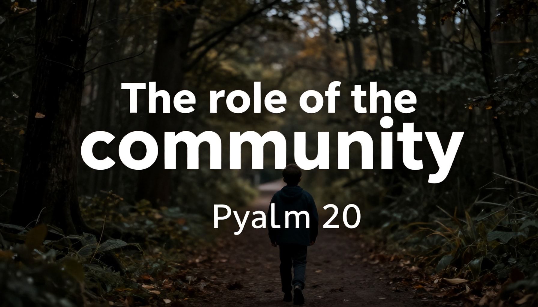 El papel de la comunidad