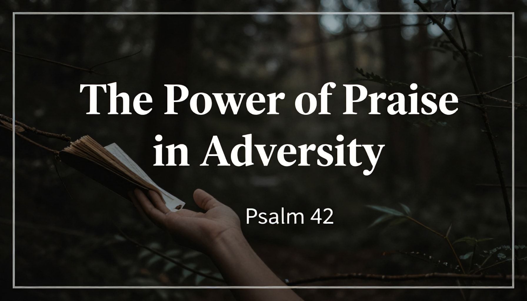 El poder de la alabanza en la adversidad