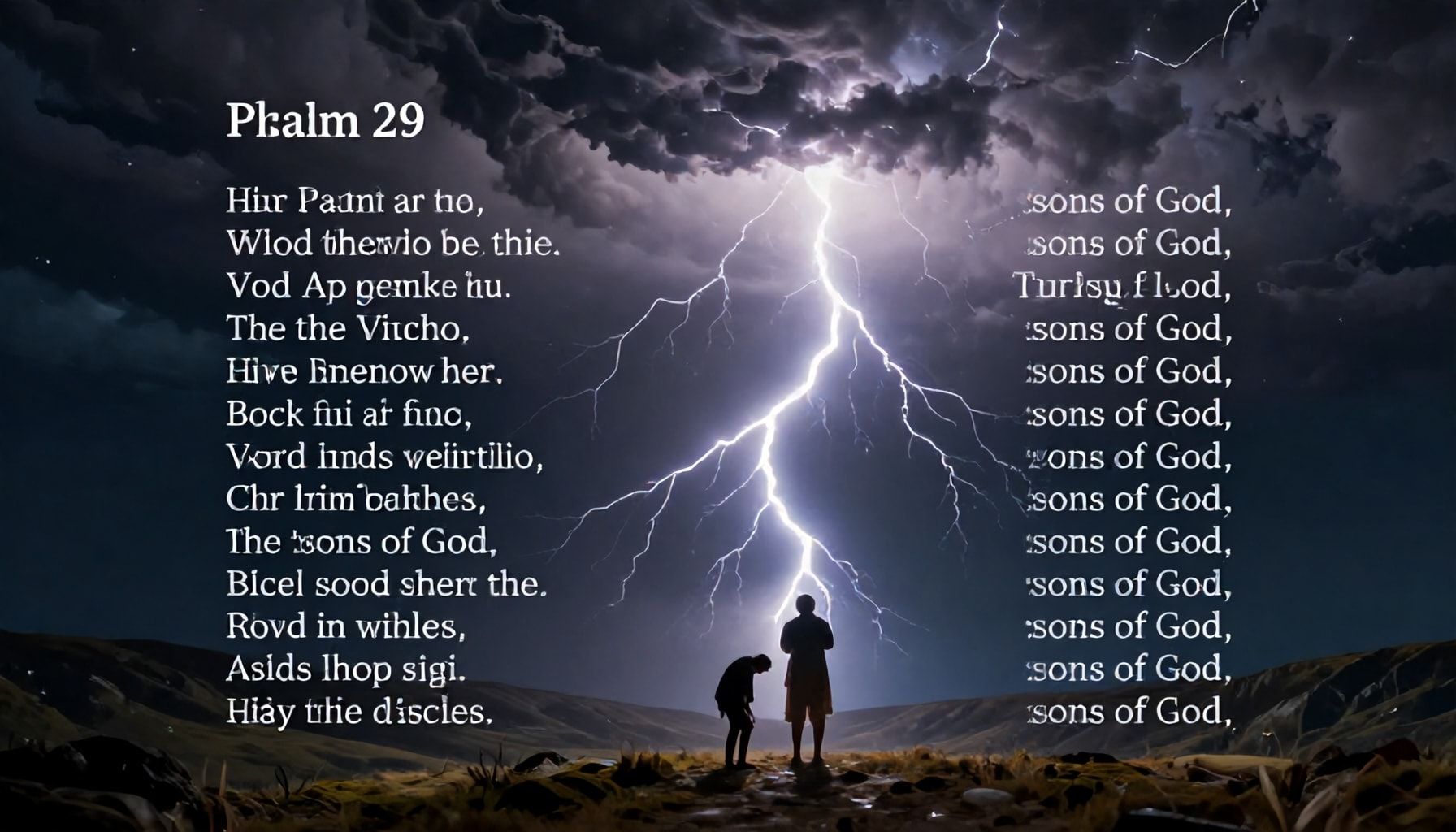 El Salmo 29 en su contexto bíblico