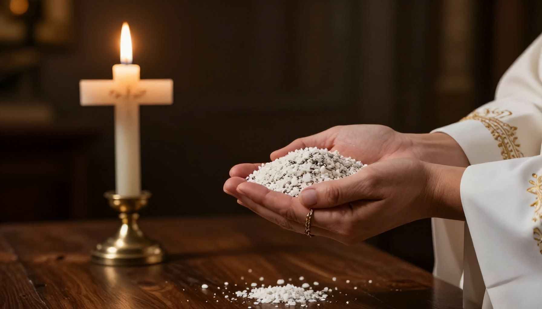 El significado espiritual de recibir la ceniza