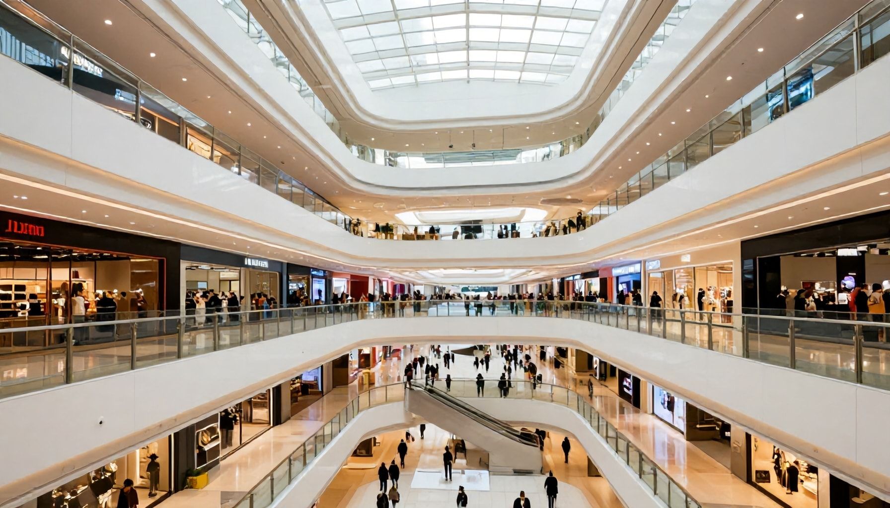 El surgimiento de los centros comerciales