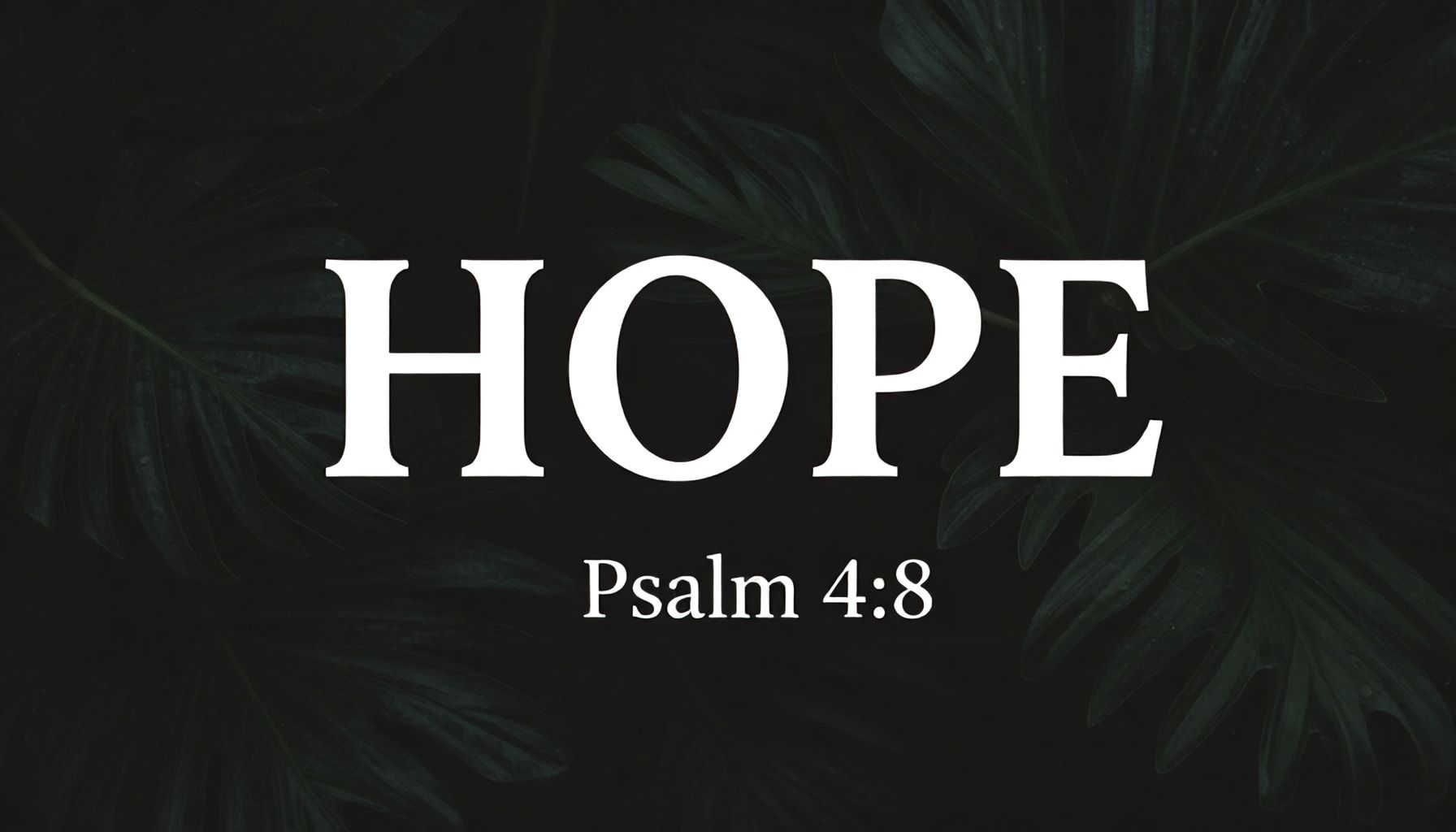 Esperanza para el futuro