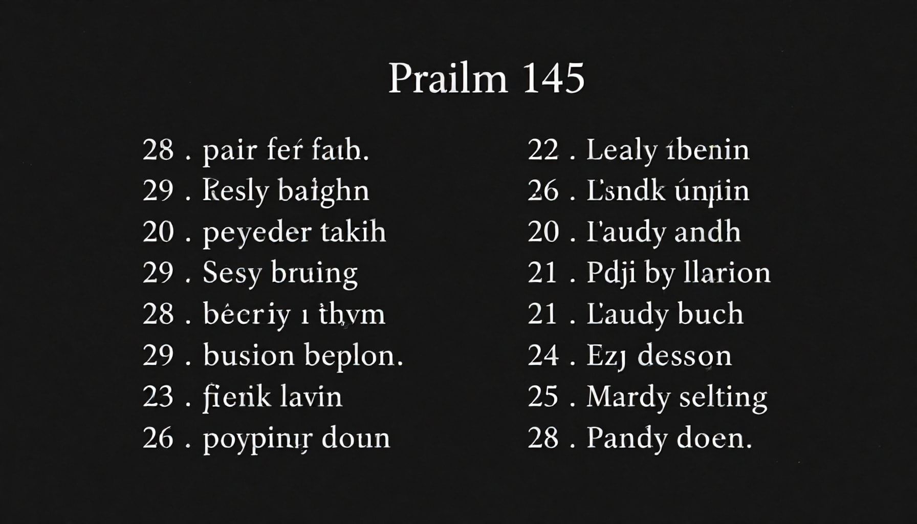 Estructura y significado de sus versos