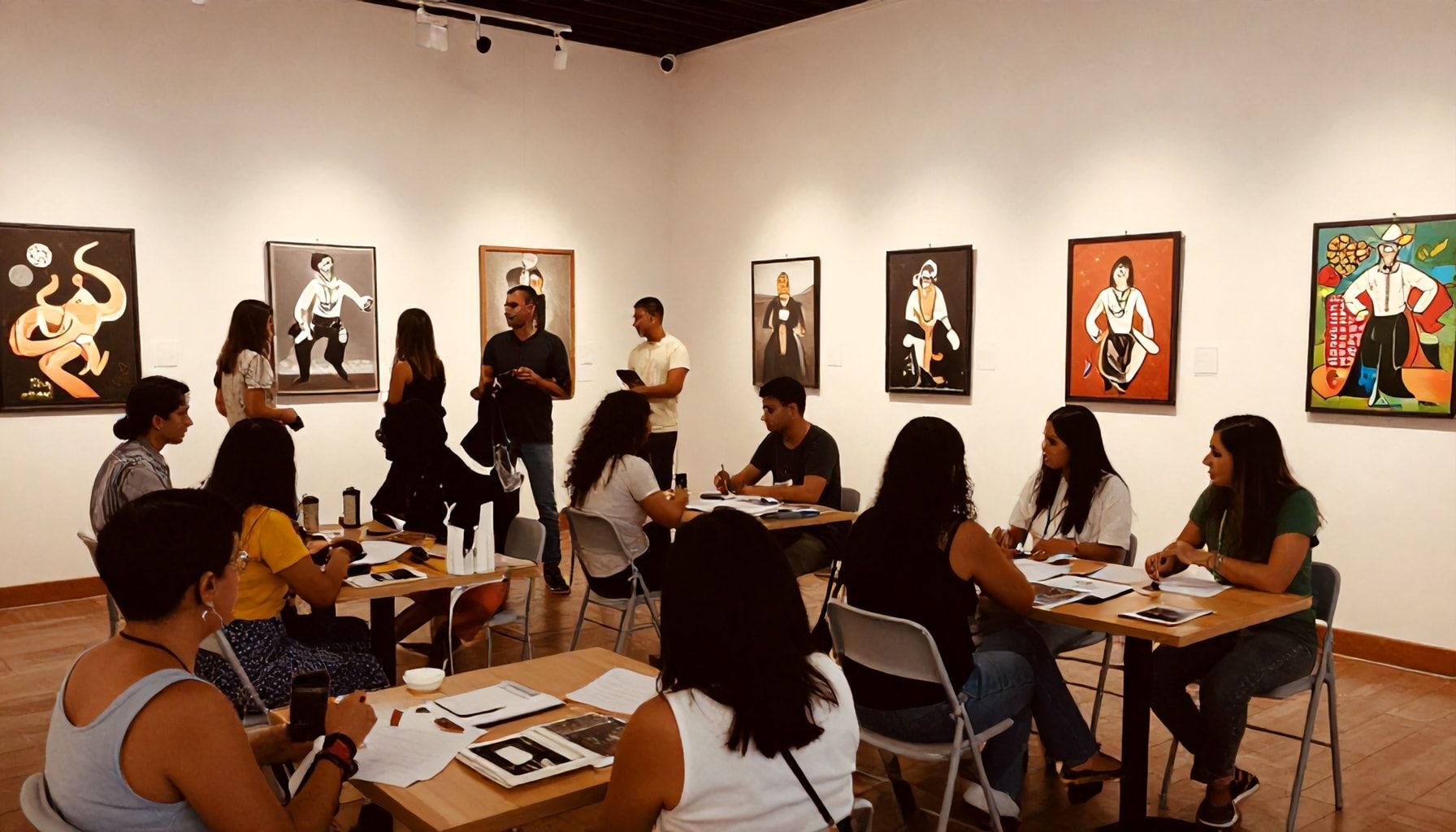 Exposiciones y talleres para todos