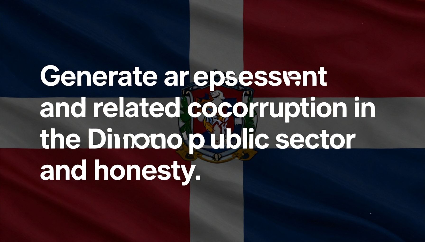 La corrupción en el sector público dominicano