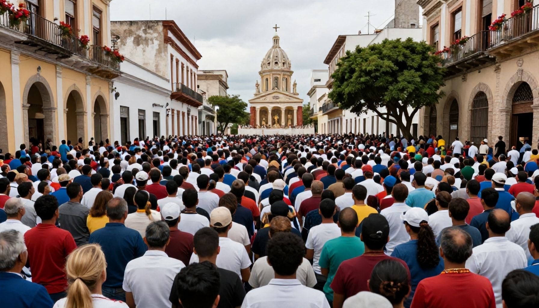 La devoción que une a miles en Santo Domingo