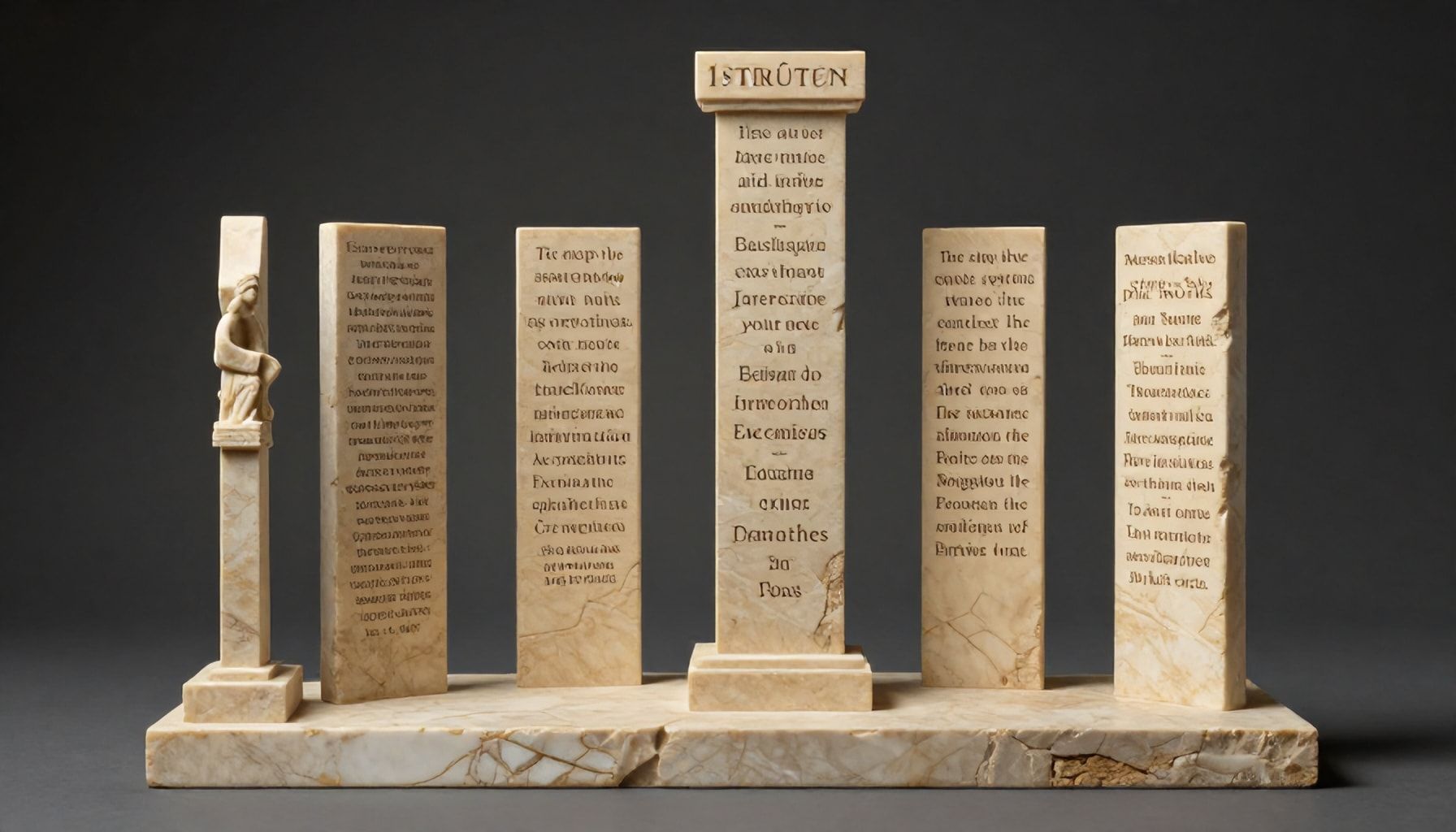 La estructura de los diez preceptos