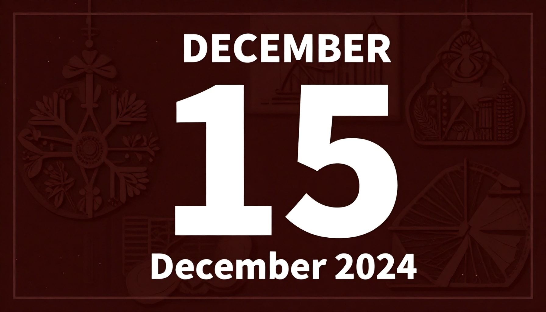 La fecha clave del 15 de diciembre