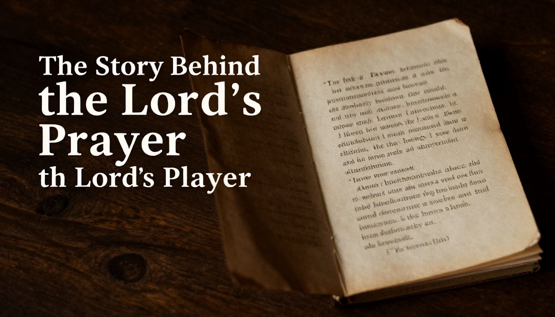 La historia detrás del Padre Nuestro