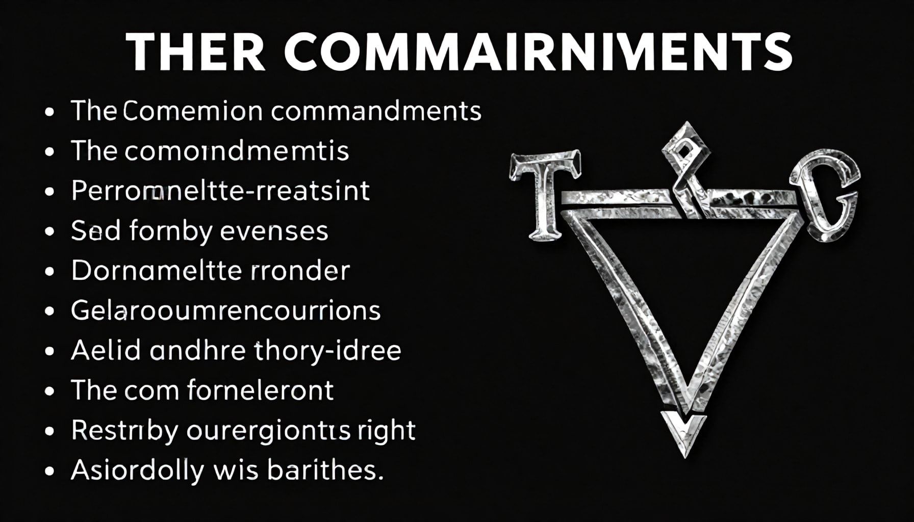 La importancia de los mandamientos hoy