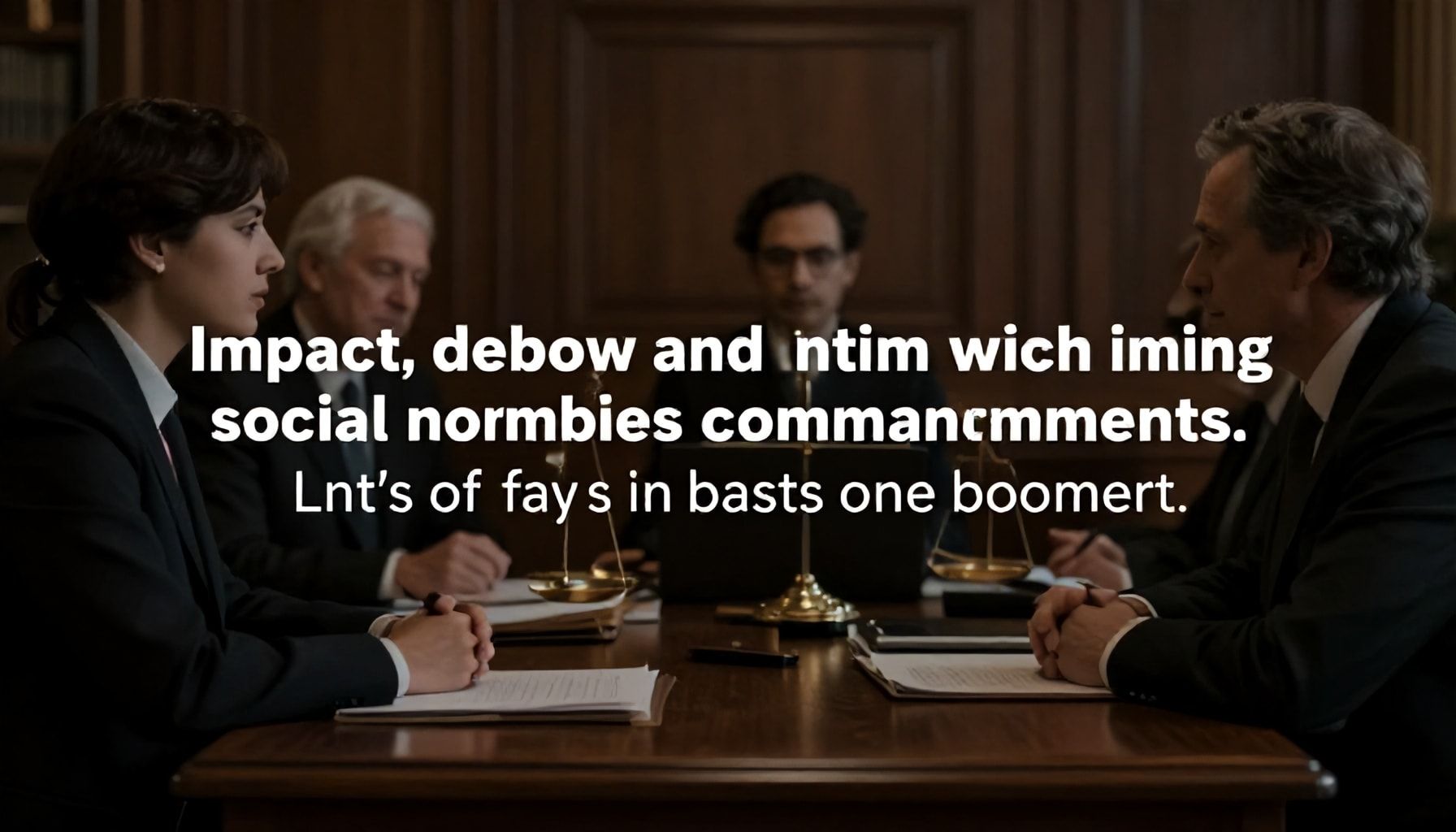 La influencia en las leyes y normas sociales