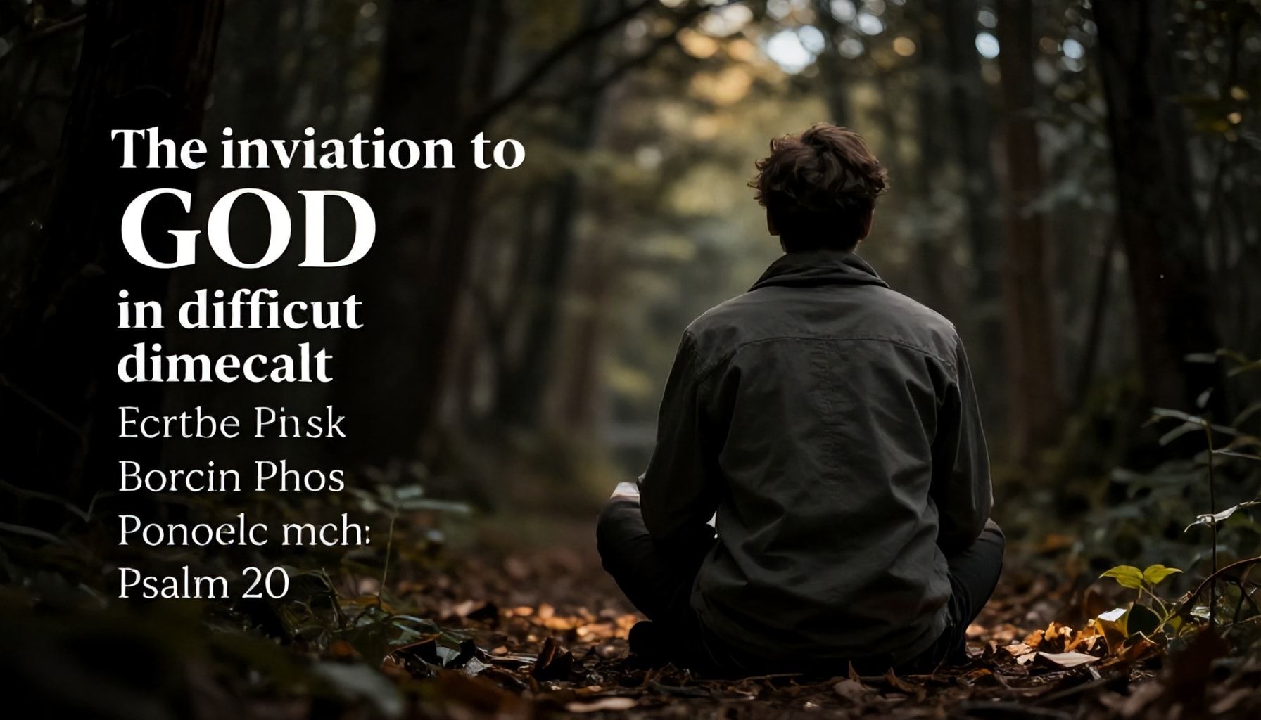 La invocación a Dios en momentos difíciles