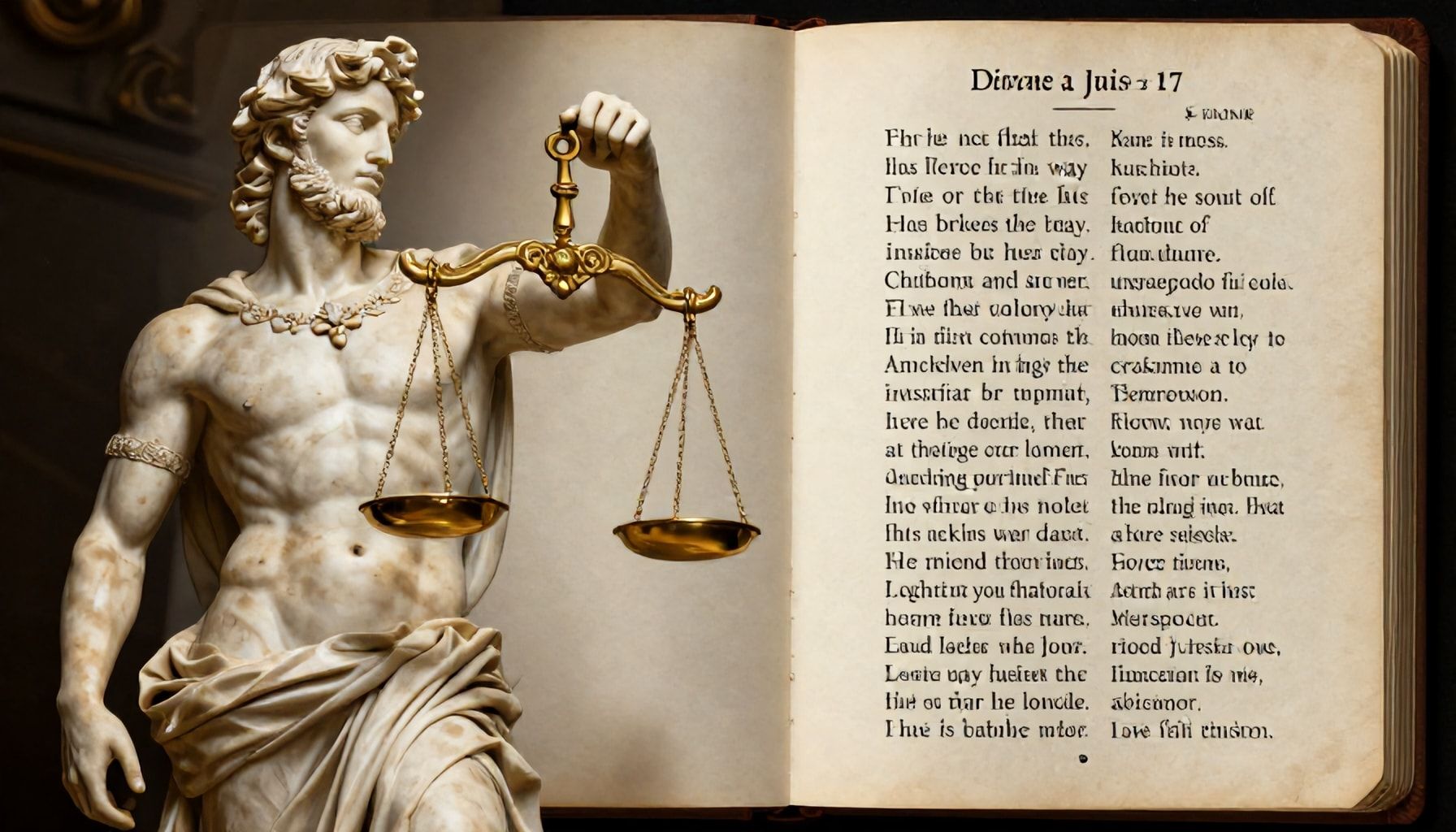 La justicia divina en las palabras de David