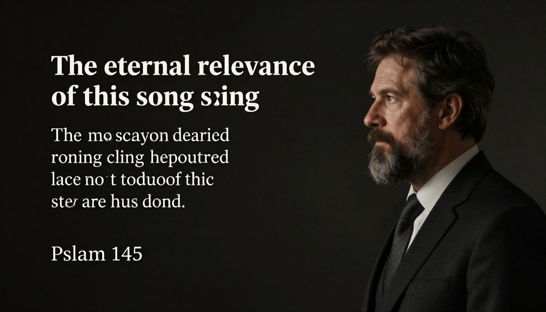 La relevancia eterna de este canto