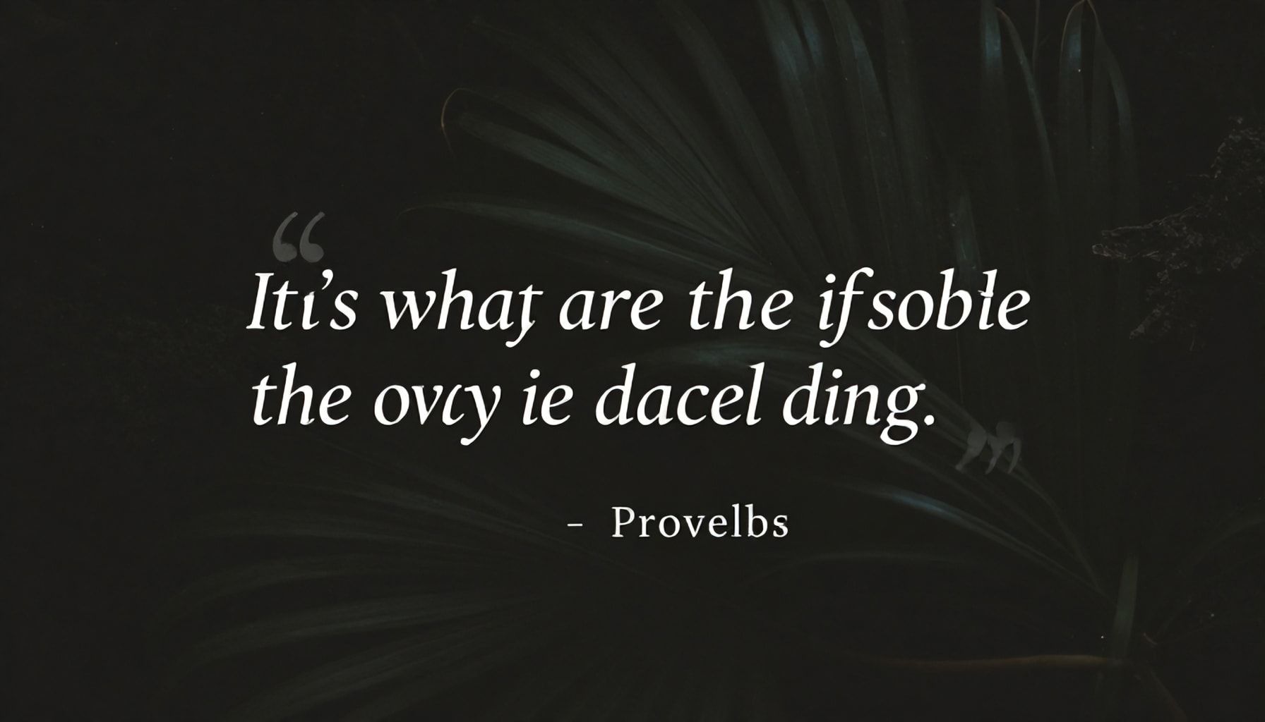 La sabiduría atemporal de Proverbios