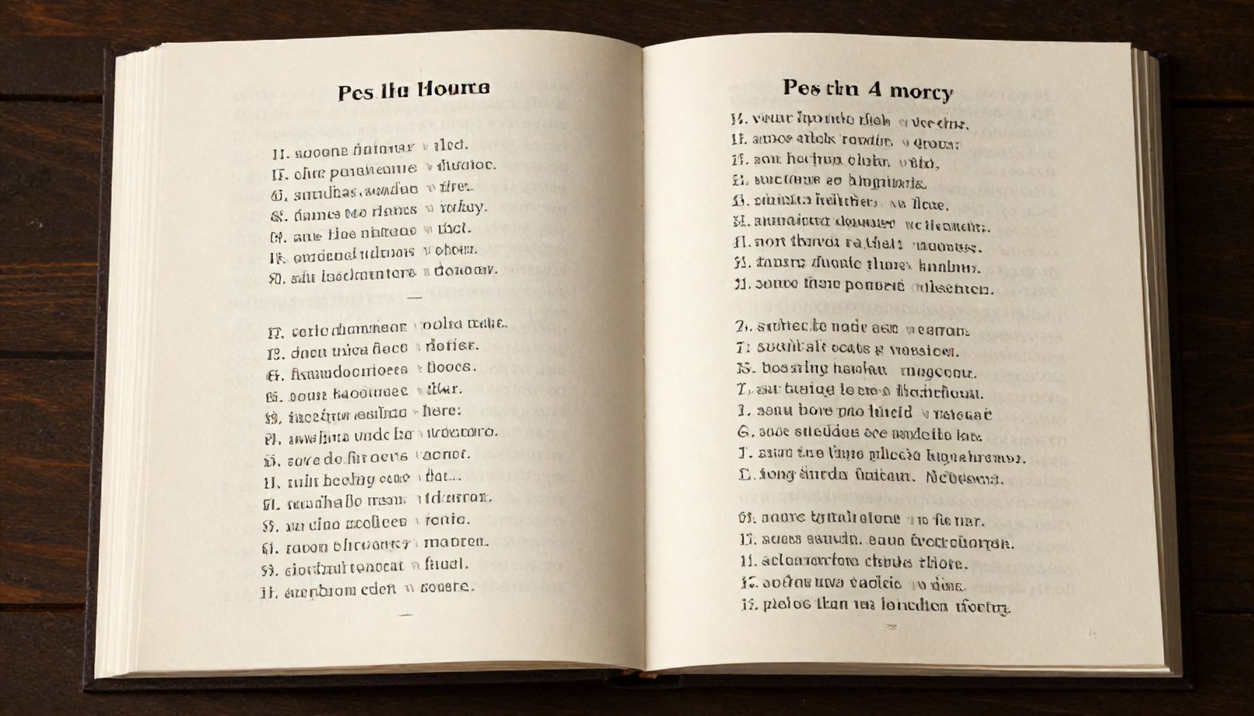 La súplica ferviente por misericordia