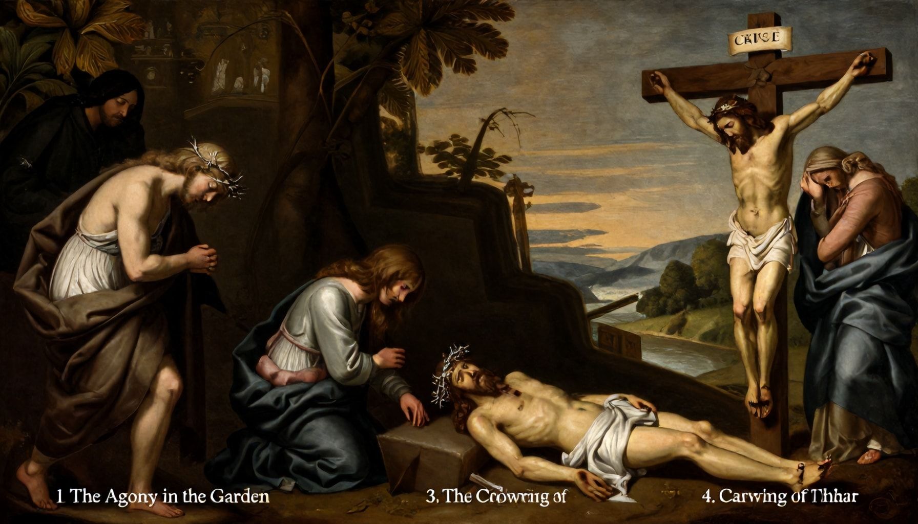 Los eventos que componen esta parte del Rosario