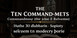 Los diez mandamientos siguen vigentes en la sociedad moderna