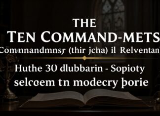 Los diez mandamientos siguen vigentes en la sociedad moderna