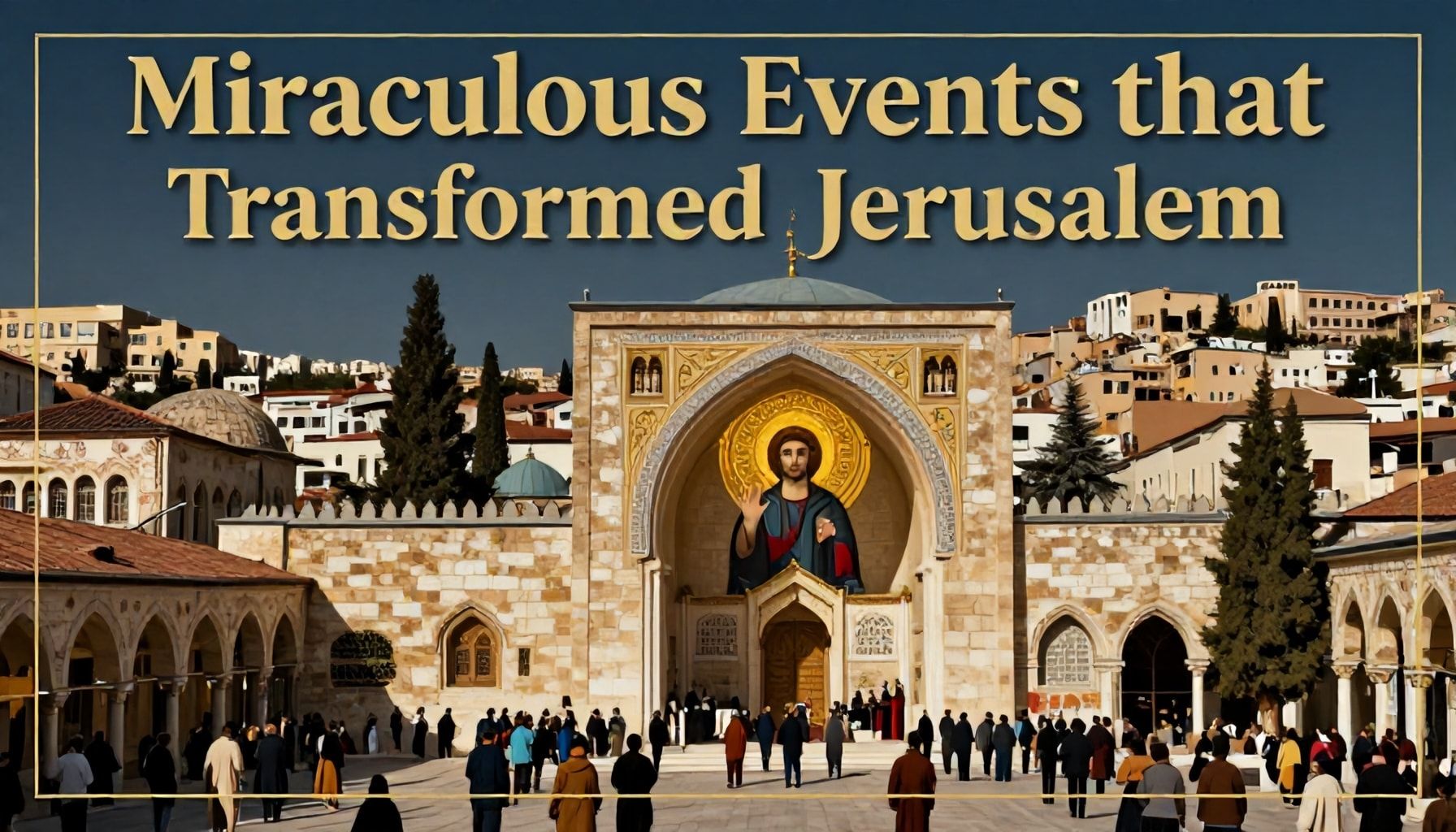 Milagros que transformaron Jerusalén